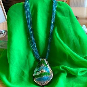 18” seed necklace with 3” extender